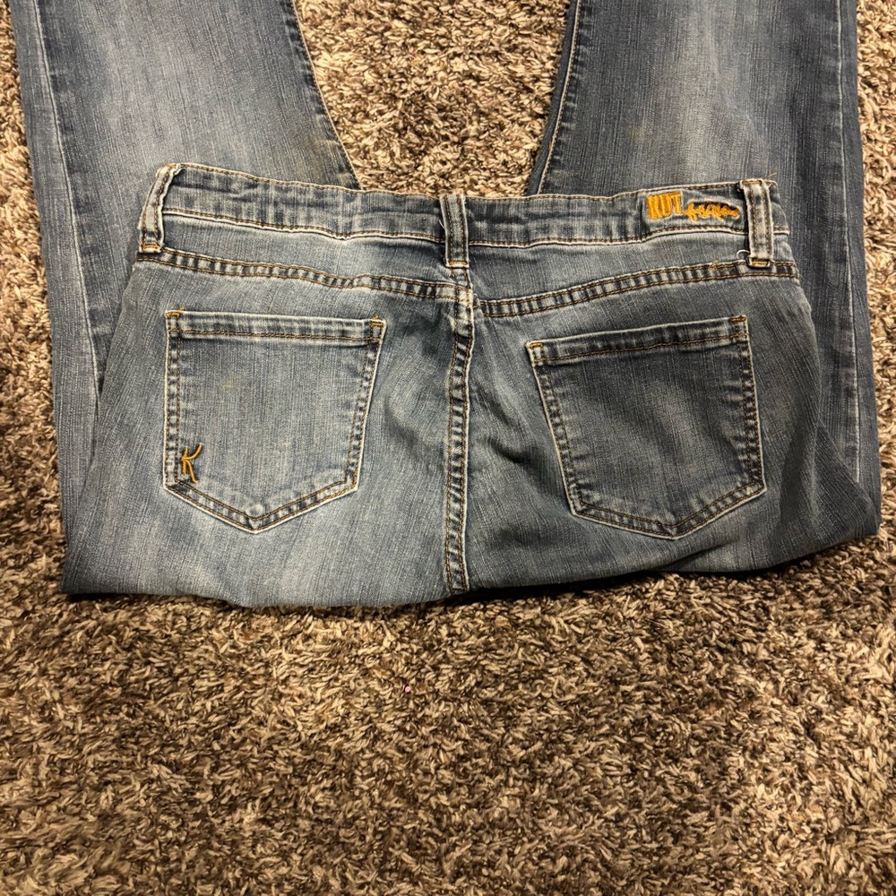 Kut from the Kloth Straight Leg Denim Jeans